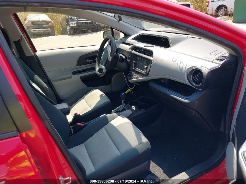 2012 Toyota Prius C Three VIN: JTDKDTB34C1011622 Lot: 39906298