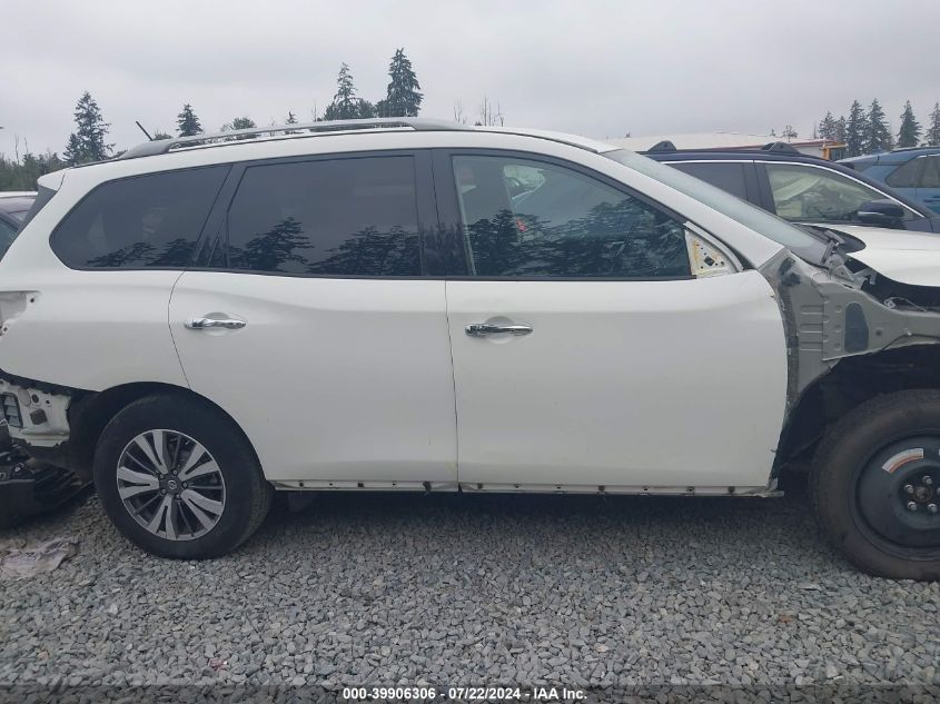 2018 Nissan Pathfinder S VIN: 5N1DR2MM4JC641499 Lot: 39906306