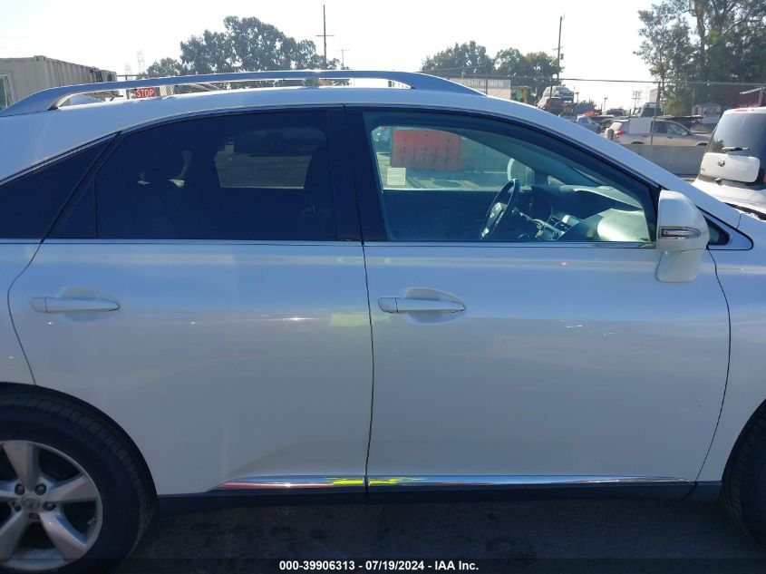 2014 Lexus Rx 350 350 VIN: 2T2ZK1BA9EC140957 Lot: 39906313