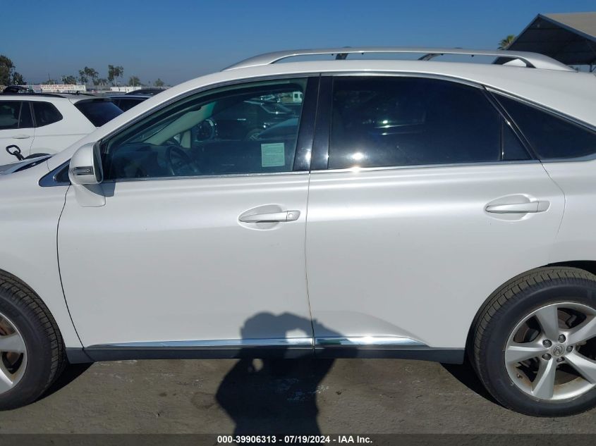 2014 Lexus Rx 350 350 VIN: 2T2ZK1BA9EC140957 Lot: 39906313
