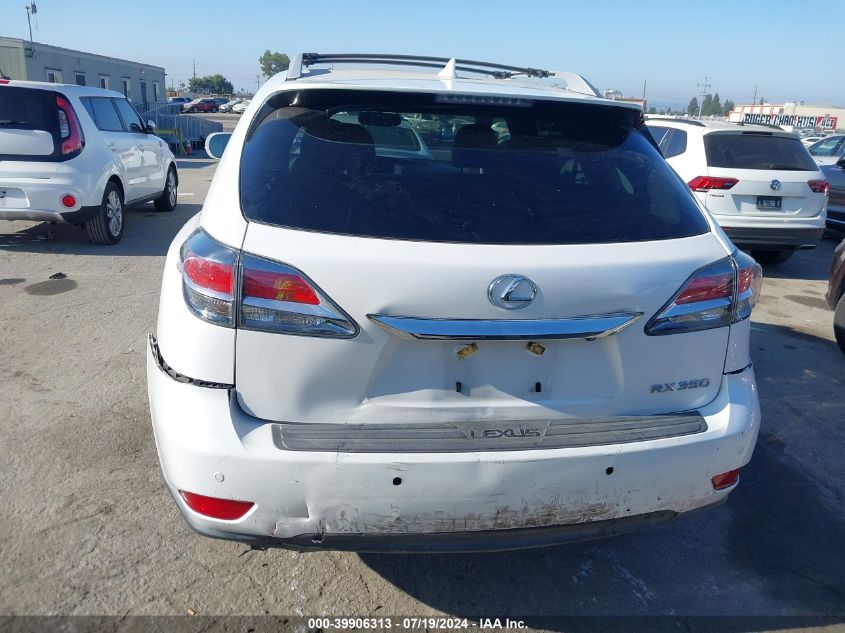 2014 Lexus Rx 350 350 VIN: 2T2ZK1BA9EC140957 Lot: 39906313