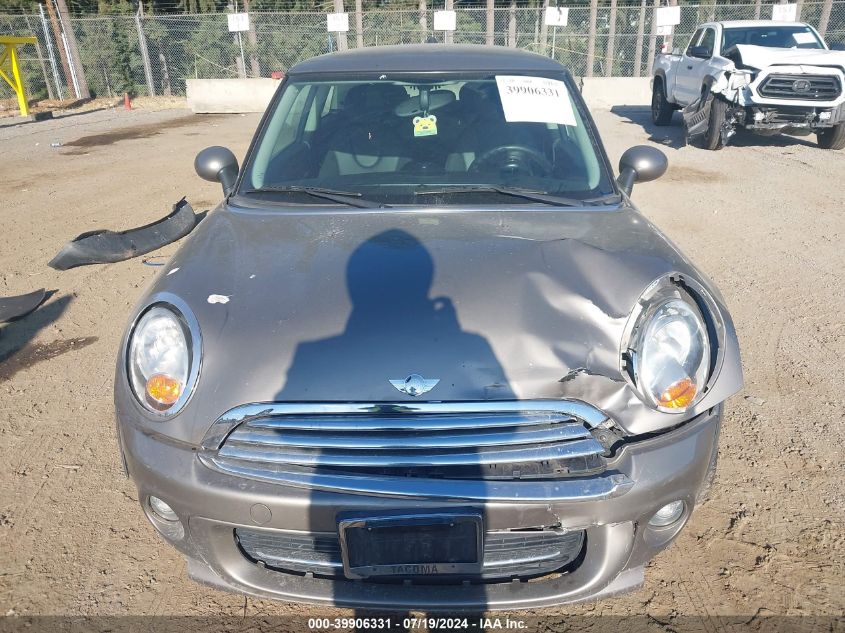 2012 Mini Cooper VIN: WMWSU3C57CT539933 Lot: 39906331