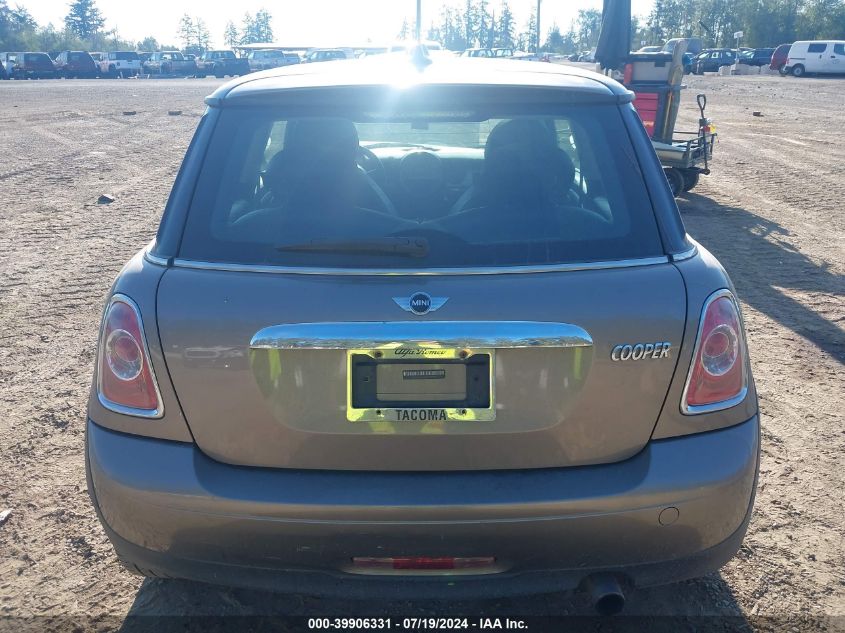 2012 Mini Cooper VIN: WMWSU3C57CT539933 Lot: 39906331