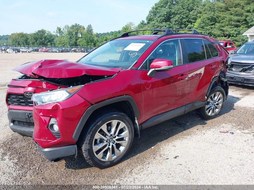 VIN 2T3A1RFV7KW051986 2019 TOYOTA RAV4 XLE PREMIUM