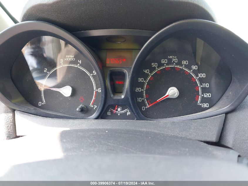 2012 Ford Fiesta S VIN: 3FADP4AJ2CM218864 Lot: 39906374