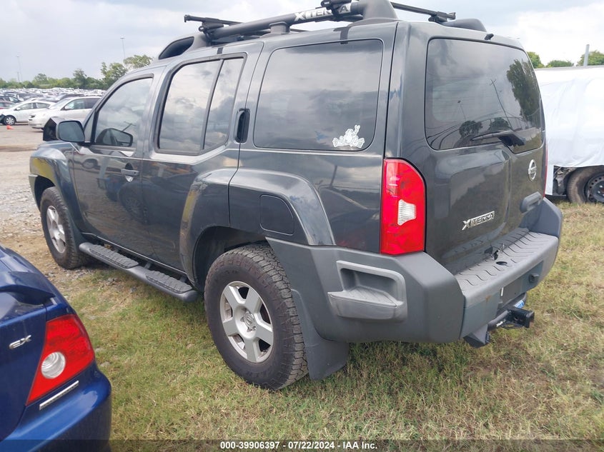 2007 Nissan Xterra S VIN: 5N1AN08W37C514315 Lot: 39906397
