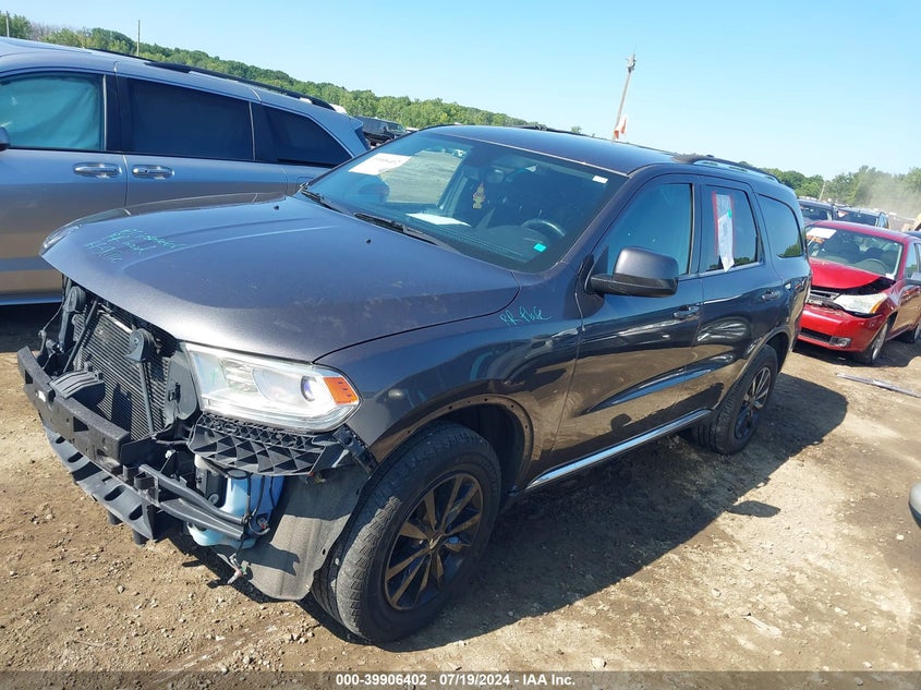 2018 DODGE DURANGO VIN: 1C4RDJAG6JC312529