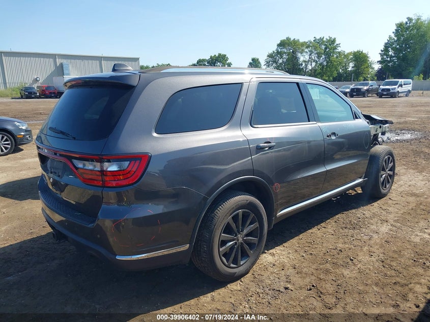 2018 DODGE DURANGO VIN: 1C4RDJAG6JC312529