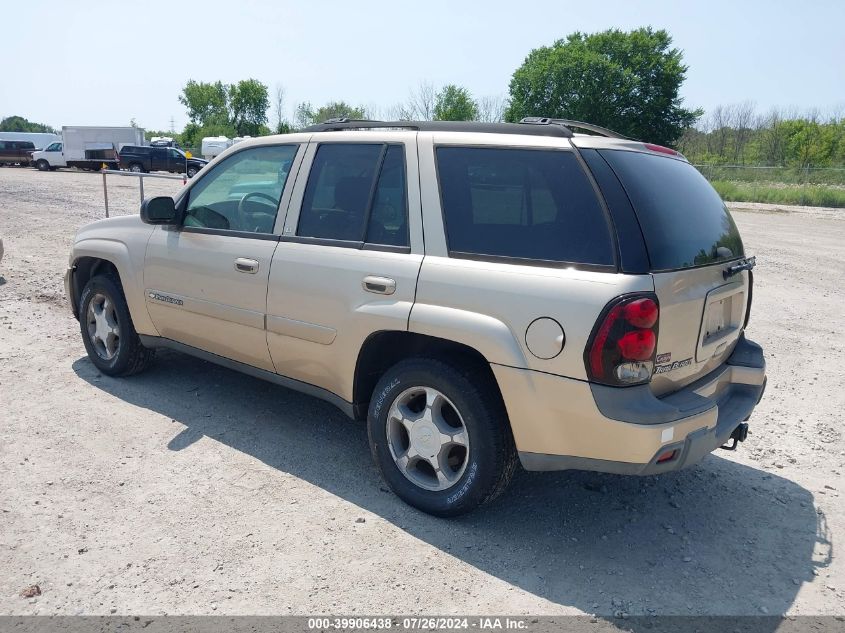 2004 Chevrolet Trailblazer Ls/Lt VIN: 1GNDT13S442159150 Lot: 39906438