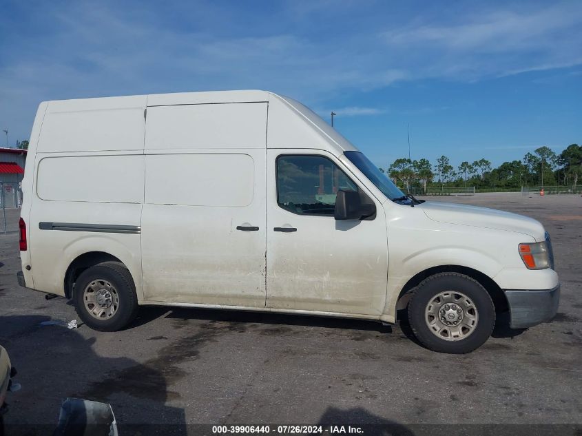 2013 Nissan Nv Cargo Nv2500 Hd Sv V6 VIN: 1N6BF0LY9DN114044 Lot: 39906440