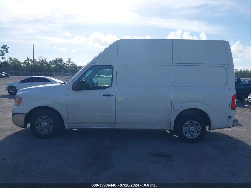 2013 Nissan Nv Cargo Nv2500 Hd Sv V6 VIN: 1N6BF0LY9DN114044 Lot: 39906440