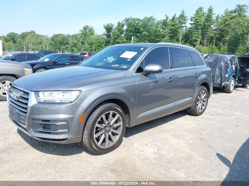 2017 Audi Q7 3.0T Premium VIN: WA1LAAF70HD018162 Lot: 39906460