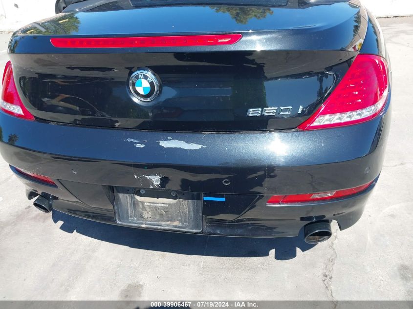 WBAEB5C55AC225449 2010 BMW 650I