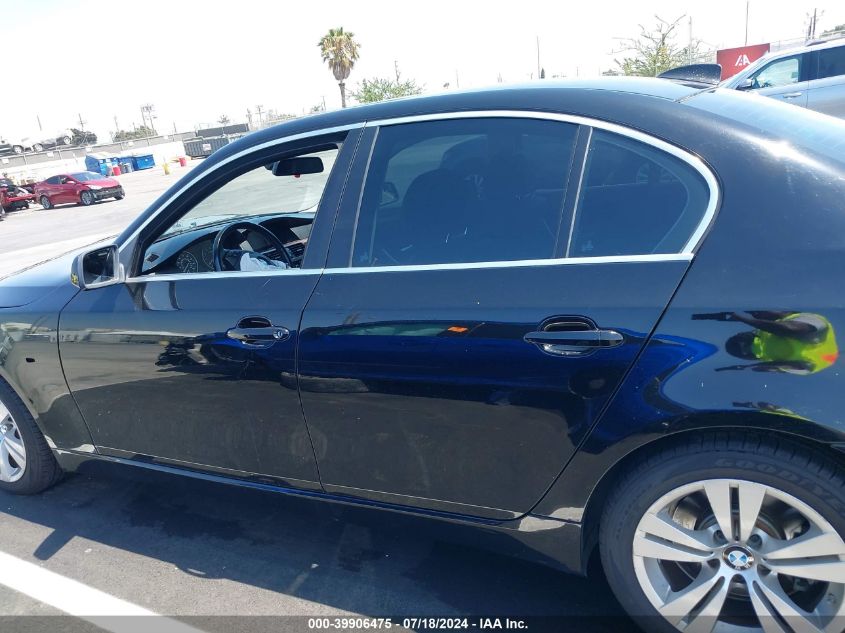 2010 BMW 528I VIN: WBANU5C5XAC129309 Lot: 39906475