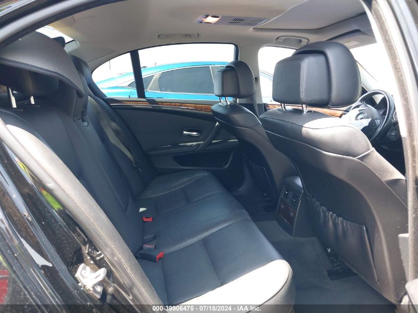 2010 BMW 528I VIN: WBANU5C5XAC129309 Lot: 39906475