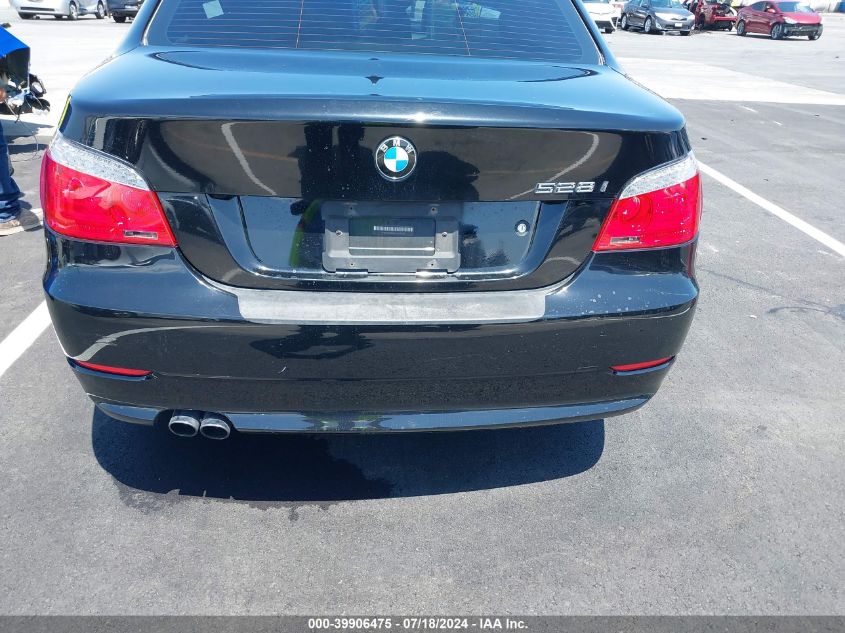 2010 BMW 528I VIN: WBANU5C5XAC129309 Lot: 39906475