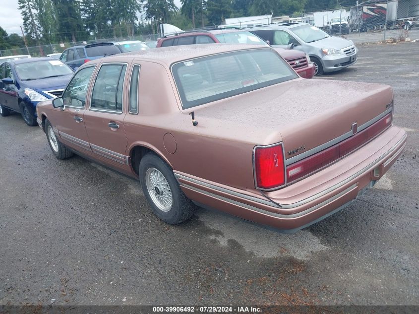 1993 Lincoln Town Car Executive VIN: 1LNLM81W5PY656592 Lot: 39906492