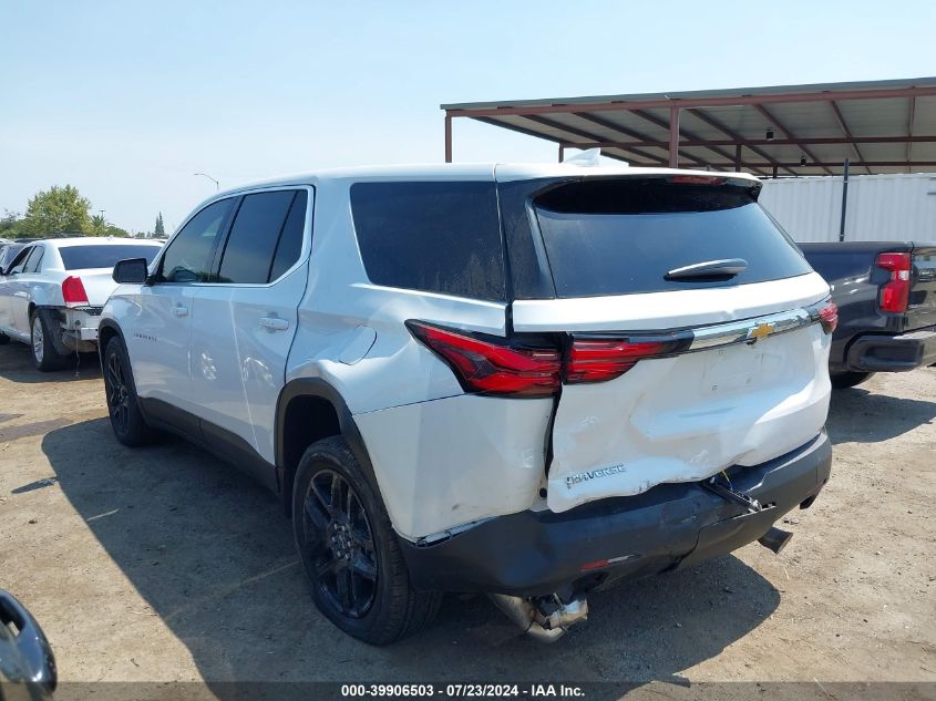 2022 Chevrolet Traverse Ls VIN: 1GNERFKW5NJ150615 Lot: 39906503