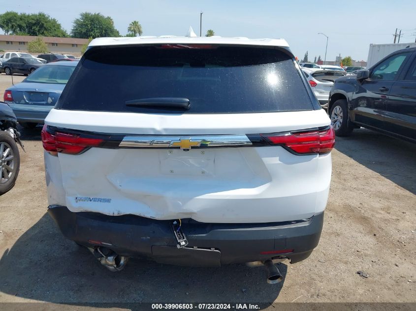 2022 Chevrolet Traverse Ls VIN: 1GNERFKW5NJ150615 Lot: 39906503