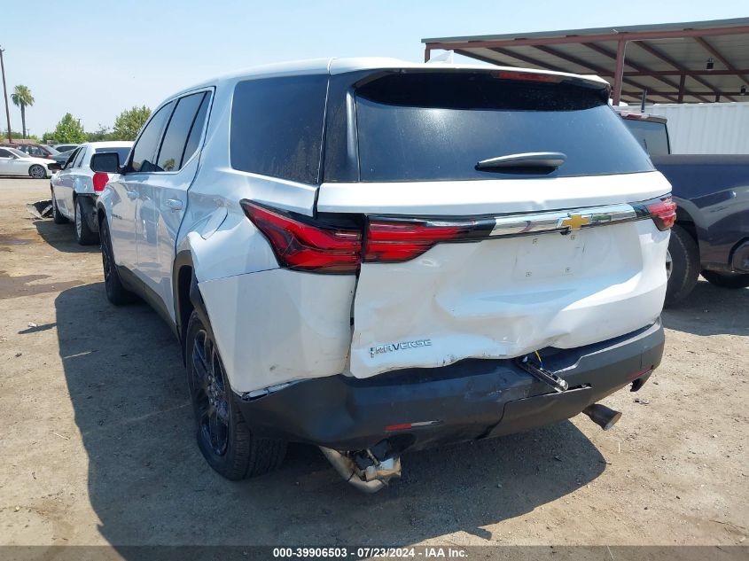 2022 Chevrolet Traverse Ls VIN: 1GNERFKW5NJ150615 Lot: 39906503