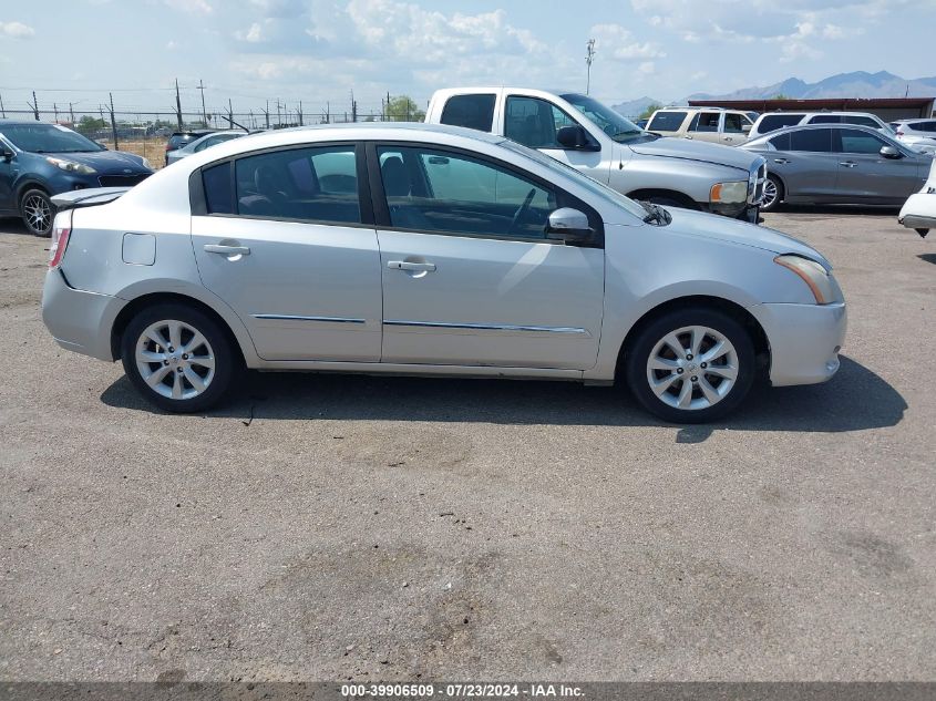 2011 Nissan Sentra 2.0/2.0S/Sr/2.0Sl VIN: 3N1AB6AP2BL652141 Lot: 39906509