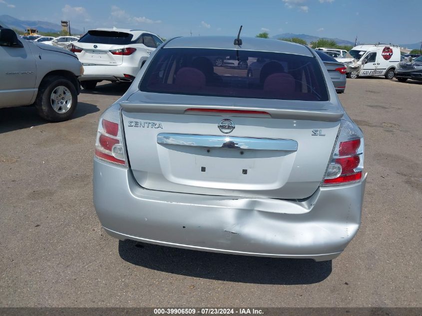 2011 Nissan Sentra 2.0/2.0S/Sr/2.0Sl VIN: 3N1AB6AP2BL652141 Lot: 39906509