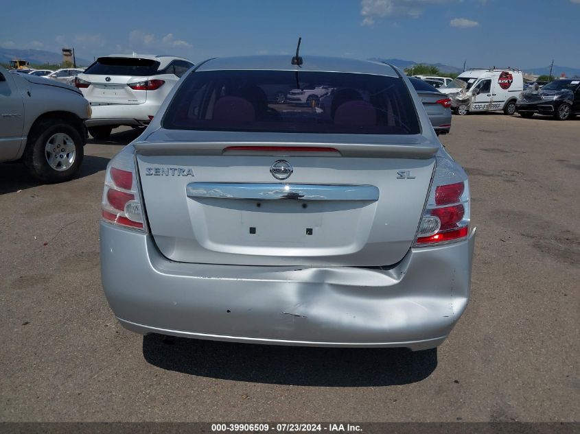 2011 Nissan Sentra 2.0/2.0S/Sr/2.0Sl VIN: 3N1AB6AP2BL652141 Lot: 39906509