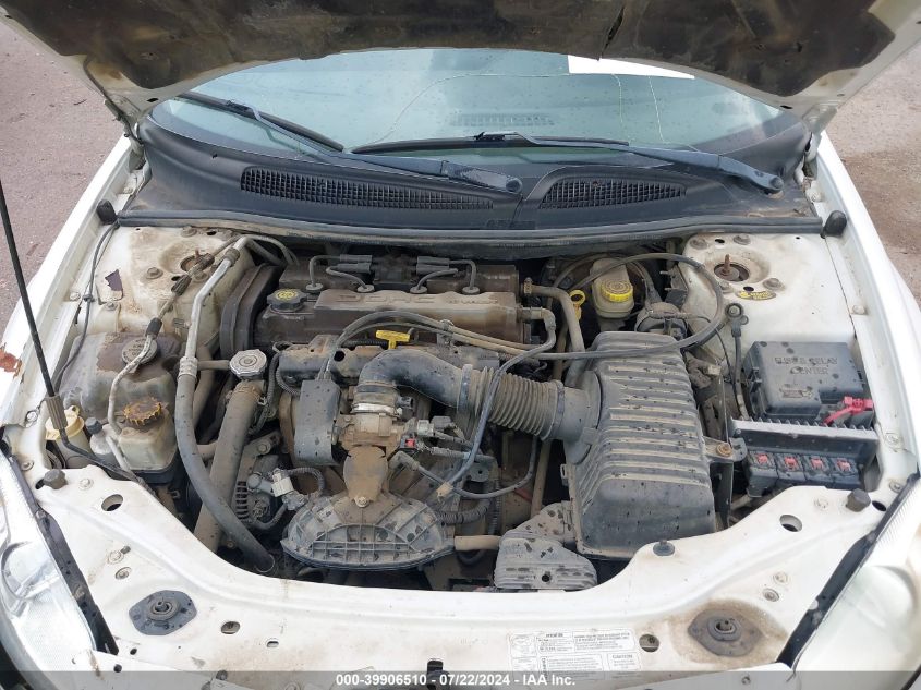 2003 Dodge Stratus Se VIN: 1B3EL36X83N586491 Lot: 39906510