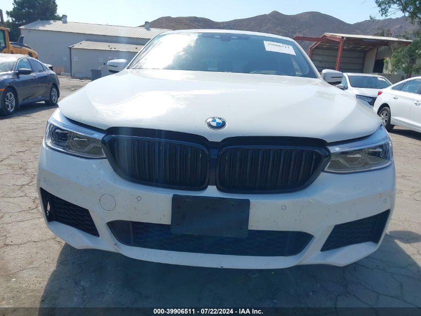 2018 BMW 640I Gran Turismo xDrive VIN: WBAJV6C51JBJ99823 Lot: 39906511