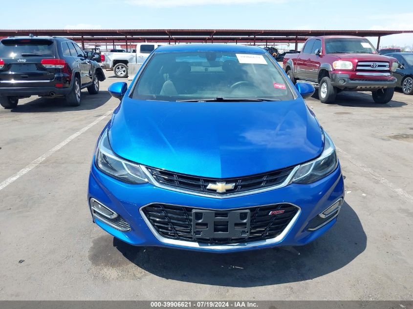 2018 Chevrolet Cruze Lt Auto VIN: 1G1BE5SM2J7233175 Lot: 39906621