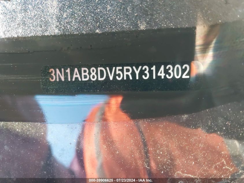 VIN 3N1AB8DV5RY314302 2024 NISSAN SENTRA SR