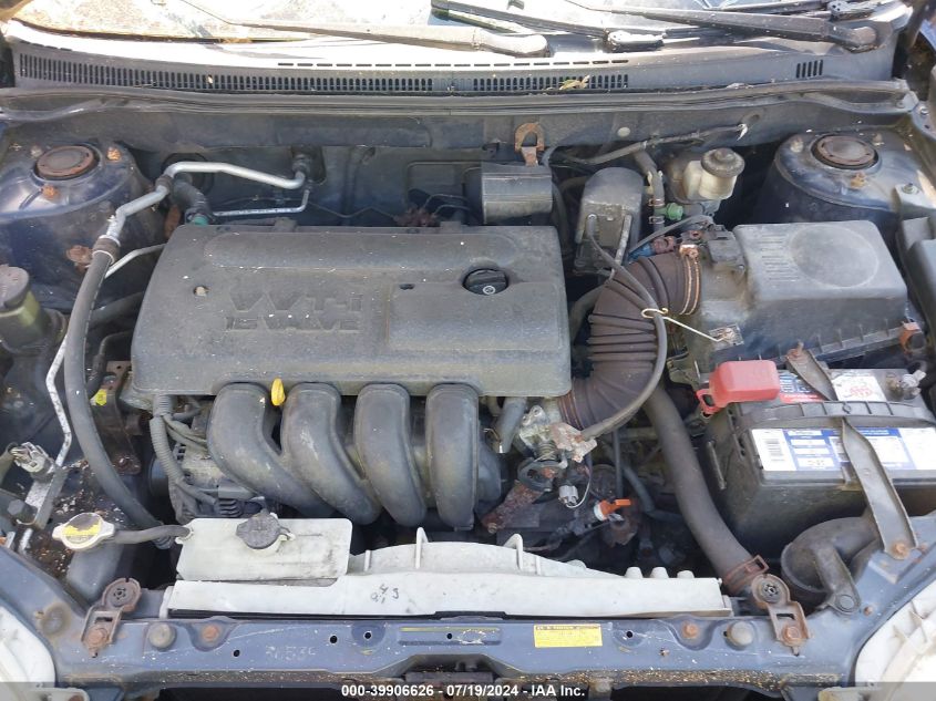 2004 Toyota Corolla Le VIN: 2T1BR32E54C176496 Lot: 39906626