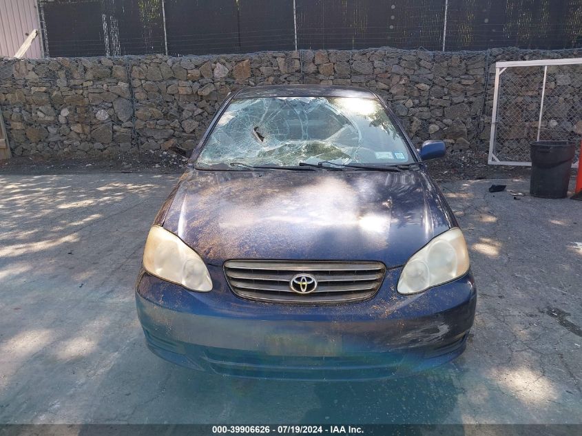 2004 Toyota Corolla Le VIN: 2T1BR32E54C176496 Lot: 39906626