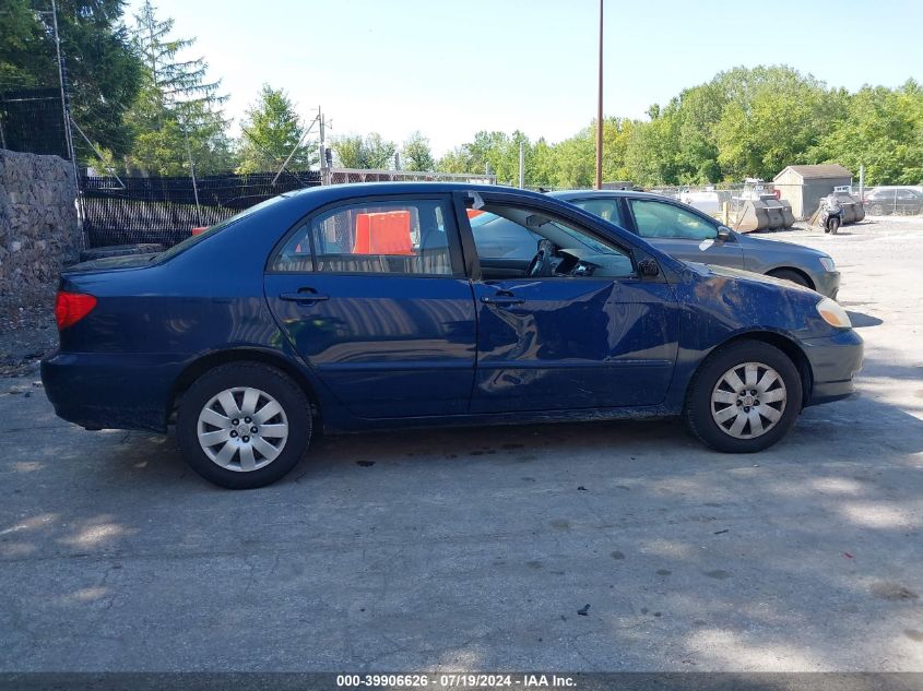 2004 Toyota Corolla Le VIN: 2T1BR32E54C176496 Lot: 39906626