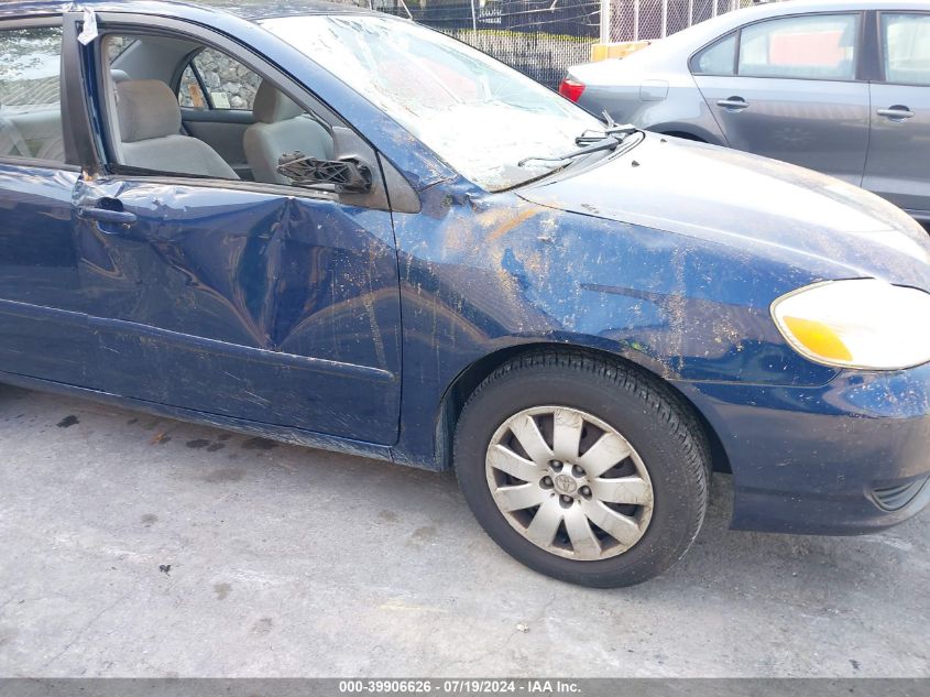 2004 Toyota Corolla Le VIN: 2T1BR32E54C176496 Lot: 39906626