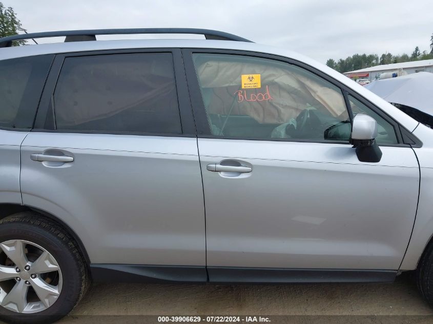 2015 Subaru Forester 2.5I Premium VIN: JF2SJADCXFH412728 Lot: 39906629