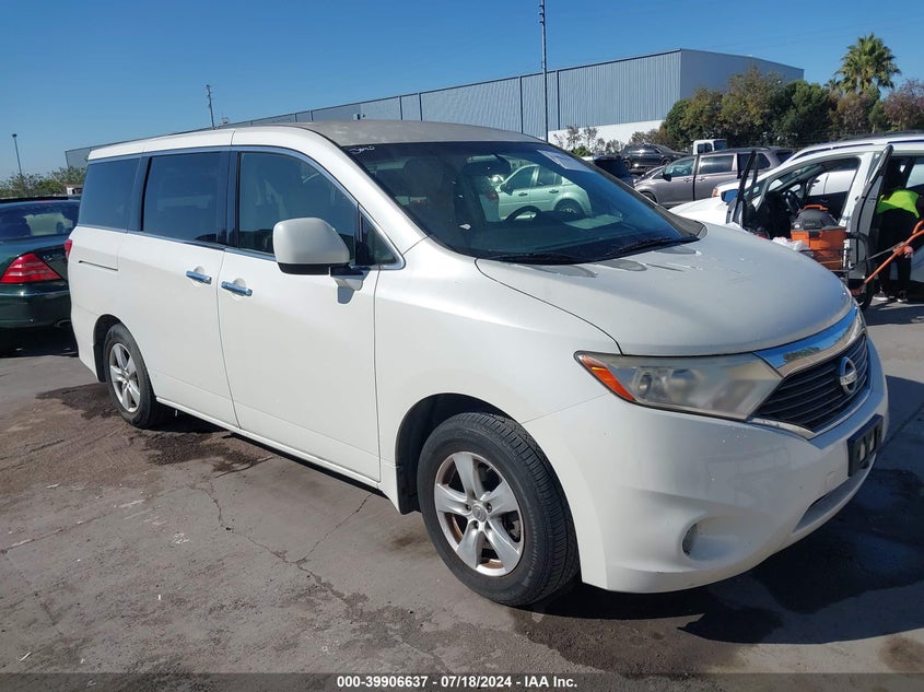 2013 Nissan Quest Sv VIN: JN8AE2KPXD9061227 Lot: 39906637