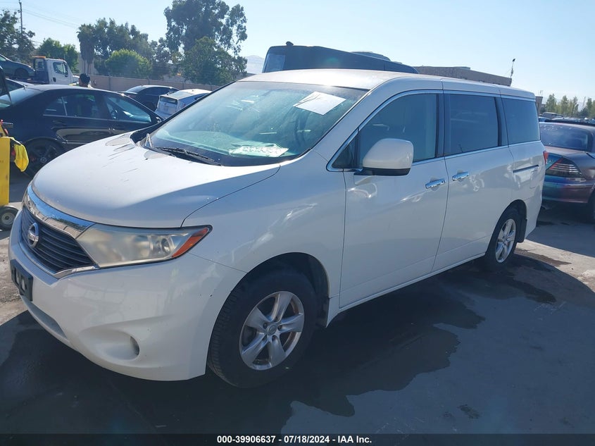 2013 Nissan Quest Sv VIN: JN8AE2KPXD9061227 Lot: 39906637