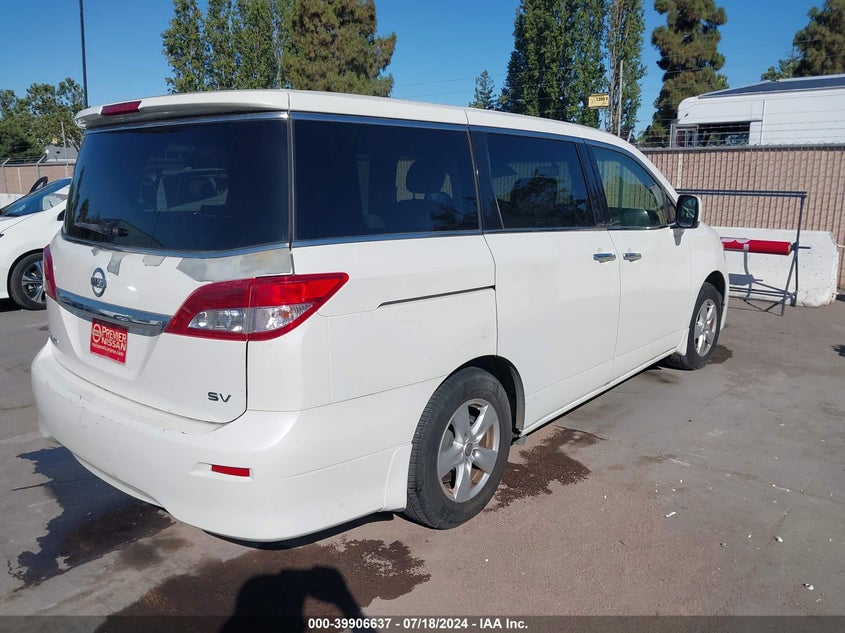 2013 Nissan Quest Sv VIN: JN8AE2KPXD9061227 Lot: 39906637