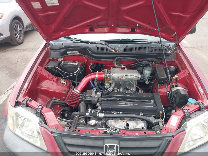 1998 Honda Cr-V Lx VIN: JHLRD2840WC013081 Lot: 39906646