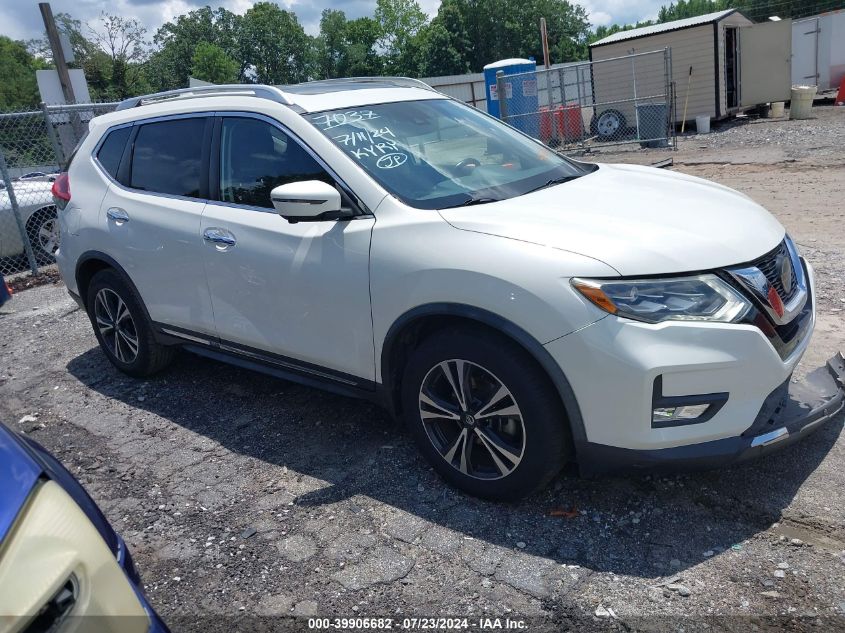 2018 Nissan Rogue Sl VIN: JN8AT2MT6JW457037 Lot: 39906682