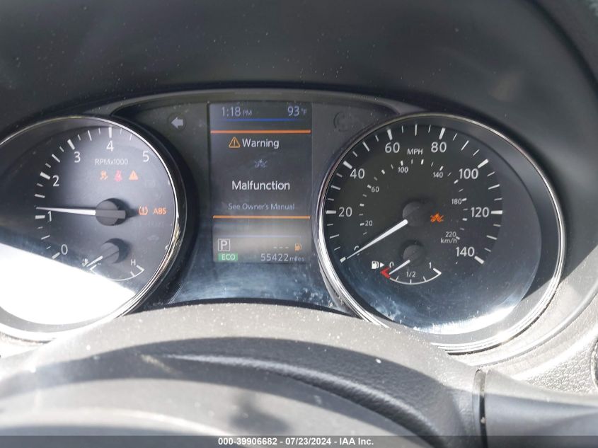 2018 Nissan Rogue Sl VIN: JN8AT2MT6JW457037 Lot: 39906682