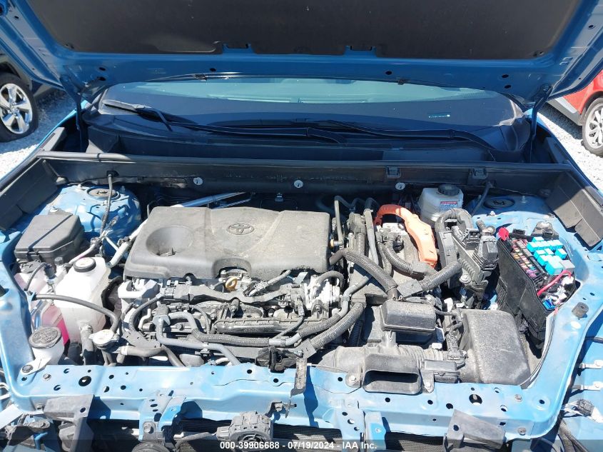 2022 Toyota Rav4 Hybrid Se VIN: 4T3T6RFV1NU102350 Lot: 39906688