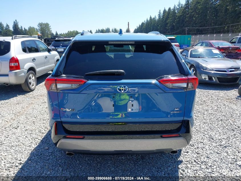 2022 Toyota Rav4 Hybrid Se VIN: 4T3T6RFV1NU102350 Lot: 39906688