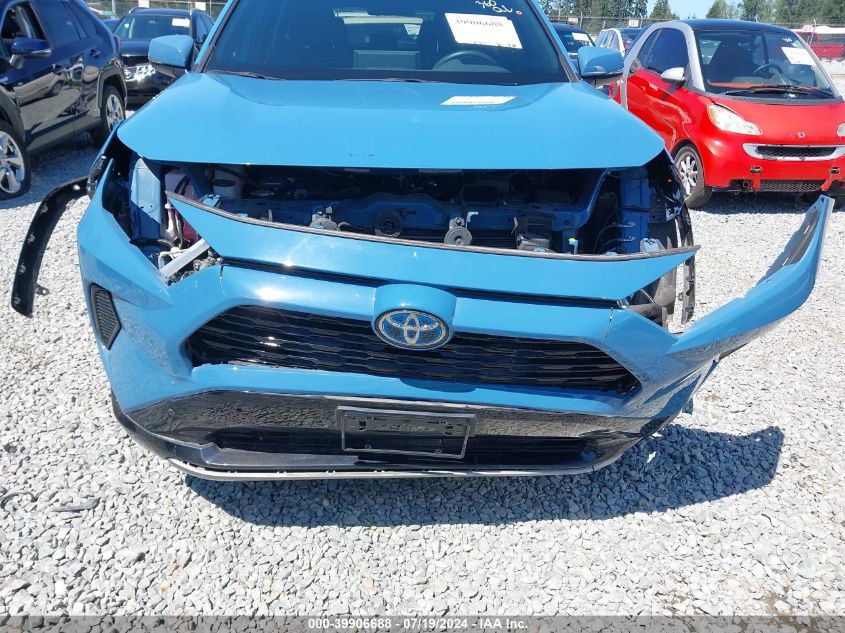 2022 Toyota Rav4 Hybrid Se VIN: 4T3T6RFV1NU102350 Lot: 39906688