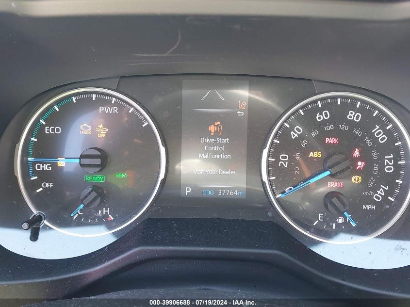 2022 Toyota Rav4 Hybrid Se VIN: 4T3T6RFV1NU102350 Lot: 39906688