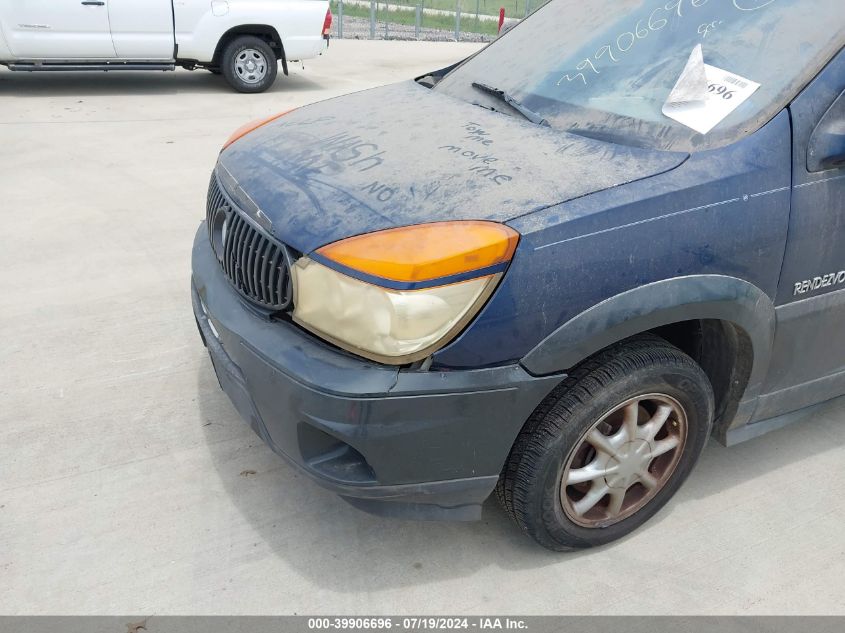 2002 Buick Rendezvous Cxl VIN: 3G5DB03E32S600825 Lot: 39906696