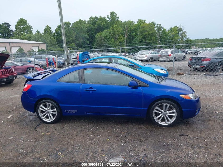 2008 Honda Civic Si VIN: 2HGFG21548H703315 Lot: 39906723