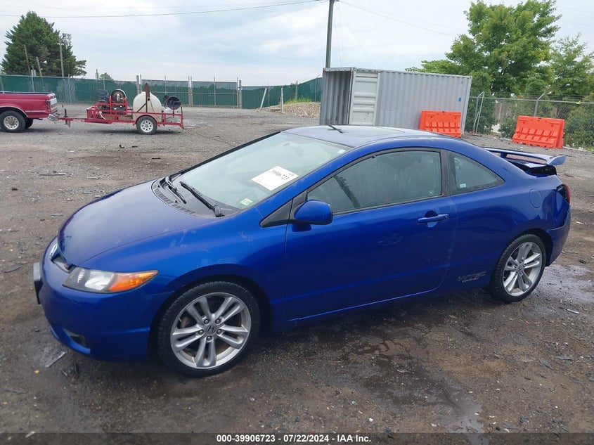2008 Honda Civic Si VIN: 2HGFG21548H703315 Lot: 39906723