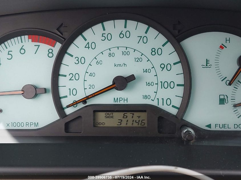 2003 Toyota Corolla Le VIN: 1NXBR32E23Z108072 Lot: 39906735